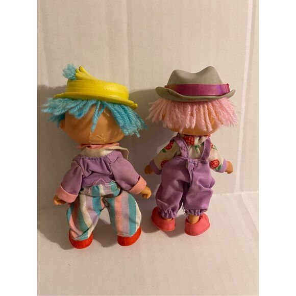 Two Vintage Picka Berry Circus Clowns Strawberry Shortcake Patches dolls - Picture 5 of 7